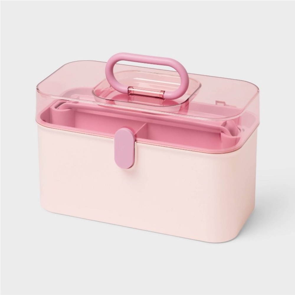 Lidded Storage Caddy
Color Pink - Brightroom™